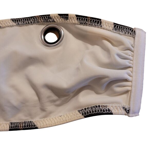 Anthropologie Solid and Striped Women's Size XS Animal Print Bandeau Bikini Top - Picture 9 of 9